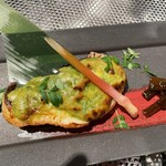 Hokkaidoubussan - 季節の焼き魚　　真鯛の木の芽味噌焼き