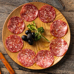 salami and olives