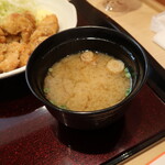 割烹 嶋村 - お味噌汁