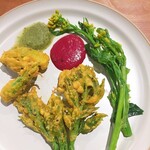 スパイス計画 - 美しい春野菜×スパイスプレート