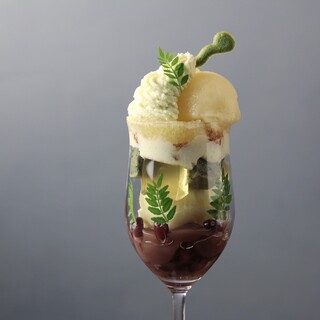 風月堂パフェ~新緑に寄せて∼