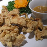 梅みそ付き鶏の唐揚げ（6本）1260円