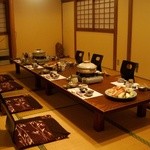 千成 - 二階には、宴会場があります。御宴会人数は、３名～１８名様まで。