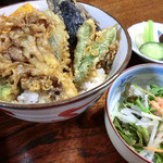 椿 - 野菜天丼
