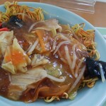 だんらん食堂 - あんかけ焼きそば　550円