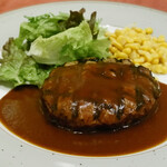 Dainingu Baru Kodama Steak&Crab - アンガス牛100%ハンバーグ