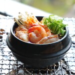 Seafood sundubu