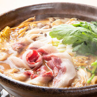 最上級ロース肉ぼたん鍋コース(極)
