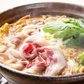ぼたん鍋発祥の宿「近又」でしか味わえない猪肉を堪能