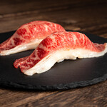 Kuroge Wagyu beef Sushi (1 piece)