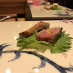 鮓 きずな - 岩手鯖 藁燻し 完熟ペッパーと