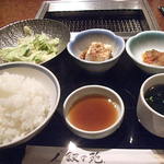 焼肉 叙々苑  燦々亭 - 切り落としカルビランチ