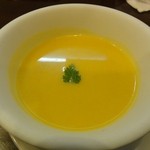 中国麺飯 勇 - カボチャの冷製スープ