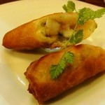 中国麺飯 勇 - 海鮮塩春巻き