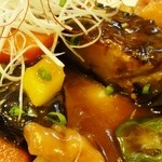 中国麺飯 勇 - 米茄子美味しい