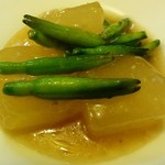 中国麺飯 勇 - 金針菜と冬瓜の煮物