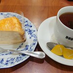 ドトールコーヒーショップ - ケーキセット(￥581)