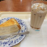 ドトールコーヒーショップ - アイス黒糖ラテ