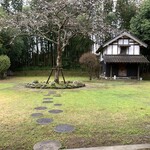 竹林奏 - 母屋から庭の桜を眺める
