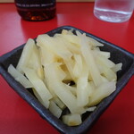 ラーメン二郎 - ①千切生姜
