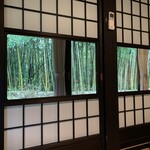 竹林奏 - 裏手の竹林