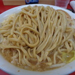 ラーメン二郎 - ⑤天地返し....食えるか？