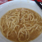 ラーメン二郎 - ⑩ここまでくれば完食間違いない