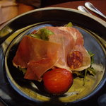 ア・ラ・プラージュ - 2009/5月：前菜②生ハムのサラダ