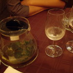 ア・ラ・プラージュ - 2009/5月：食後のカモミールティーとグラッパ