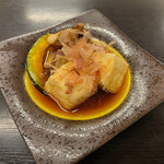 山葵 - 野菜と豆腐の揚げ出し