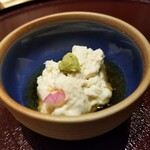 京都祇園 八坂圓堂 - 先付け　湯葉豆腐 旨味出汁ジュレ