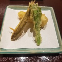 京都祇園 八坂圓堂 大丸東京店 - 筍・本モロコ・万願寺唐辛子