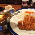 Kicchin Safuran - カツカレーと牛肉コンソメスープ