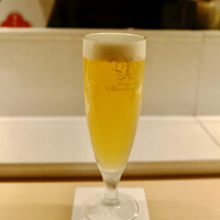 うなぎ時任 - 生ビール白穂乃果（900円）+10％