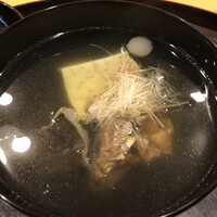 懐石料理 はし本 - スッポンとよもぎ豆腐のお椀