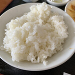 台湾料理 聚香閣 - お替り自由のライス今日はラーメン行ってもうたからお替り一回かなぁ