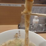 らぁ麺 鳳仙花 - 長～い穂先メンマ。