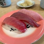 魚魚丸 - 料理写真:鮪3貫