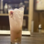 [Seasonally limited] Cherry blossom lemon sour