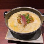 ・山形名物　麦切りの豆乳坦々