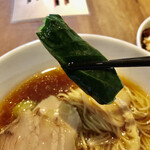 ラーメン フリーバーズ - ほうれん草