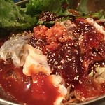 立ち呑み クック オッソ オッセョ! - 海鮮ビビン麺