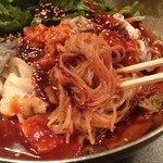 立ち呑み クック オッソ オッセョ! - 海鮮ビビン麺