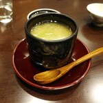 Benkeibashi Seki - 蕗の餡が掛けられた茶碗蒸し