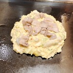 千房 - お好み焼き 焼き待ち(  ｰ̀֊ｰ́ )✧︎