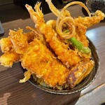 天麩羅 秋光 - 五代目天丼1