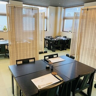 [Up to 70 people for banquets] A spacious and pure Japanese-style restaurant.