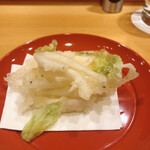 味享 - 白魚と蕗の薹の天ぷら