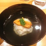 味享 - 帆立真薯のお椀