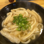 手造りうどん 楽々 - きざみ